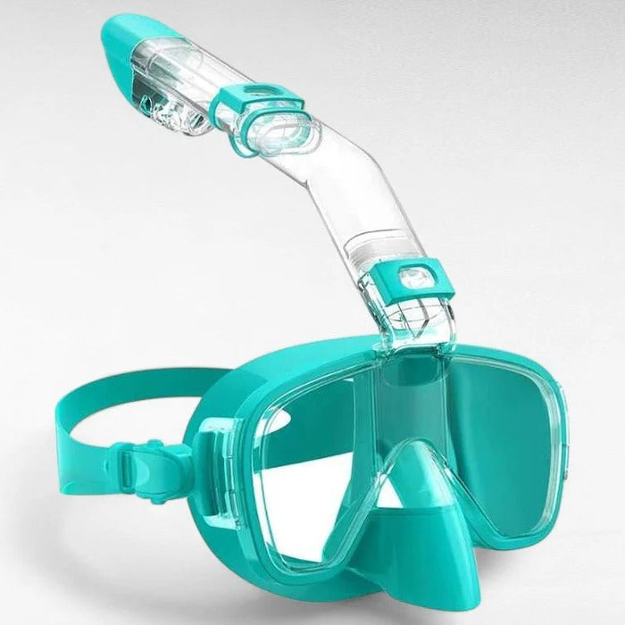 Maska do snorkelingu z systemem suchej góry