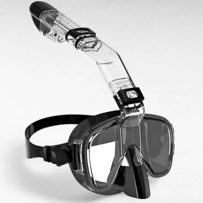 Maska do snorkelingu z systemem suchej góry