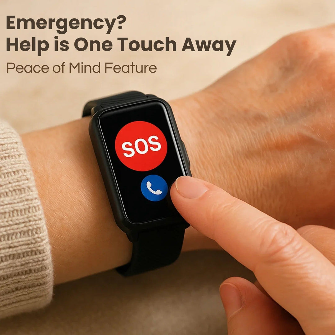 Smartwatch z wykrywaniem upadków dla seniorów