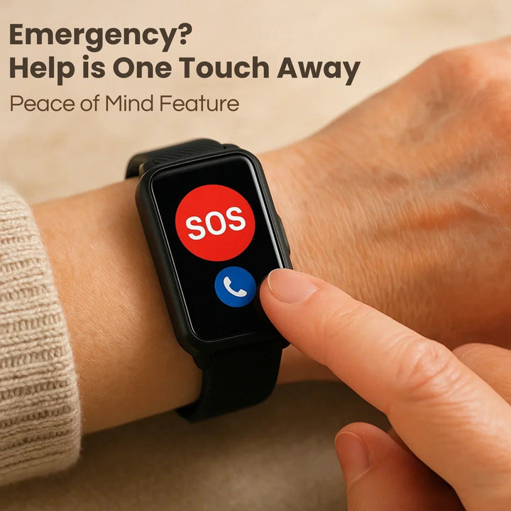 Smartwatch z wykrywaniem upadków dla seniorów