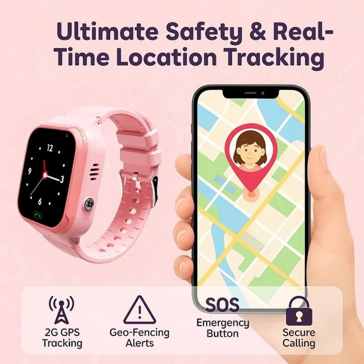 Inteligentny zegarek GPS dla dzieci