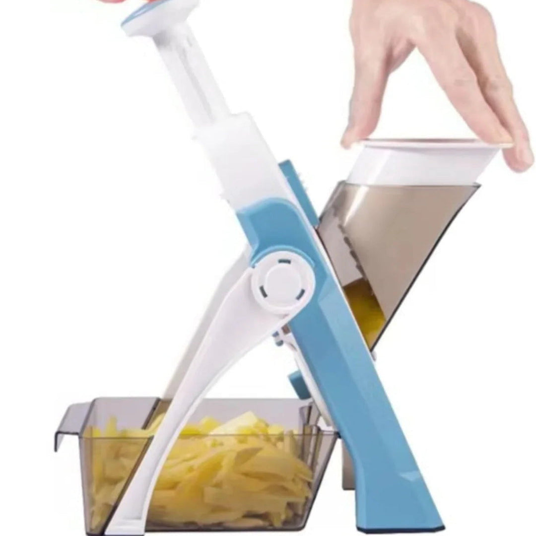 5-w-1 Slicer do Warzyw z Tacą na Odpady