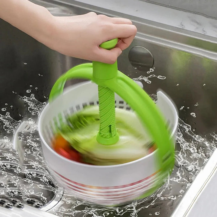 Miska sałatkowa Spin &amp; Drain