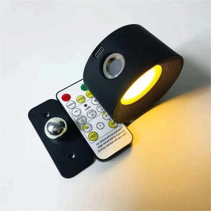 Ładowana Lampa Ścienna z Obrotem 360°