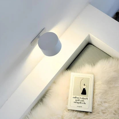 Ładowana Lampa Ścienna z Obrotem 360°
