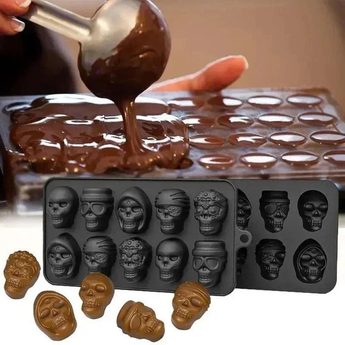 Forma do lodu w kształcie czaszki