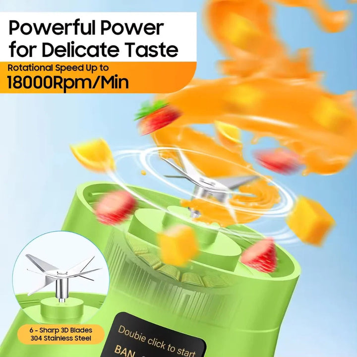 Mini Elektryczny Przenośny Blender Sokowirówka
