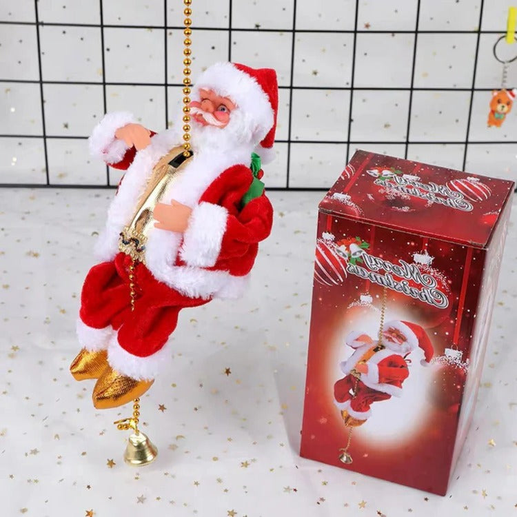 Zabawka Świąteczna Santa Wspinacz