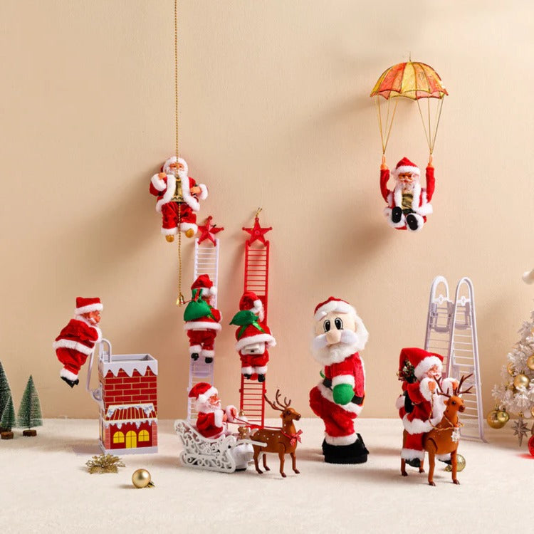 Zabawka Świąteczna Santa Wspinacz