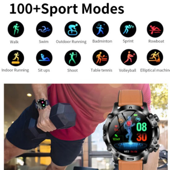 Wielofunkcyjny Smartwatch Wellness na Co Dzień