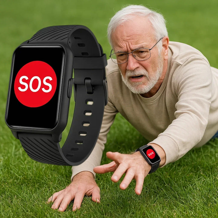 Smartwatch z wykrywaniem upadków dla seniorów