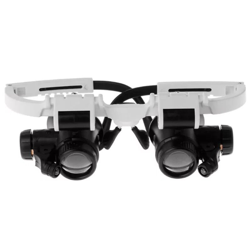 Lupa Okulary LED 8x 15x 23x