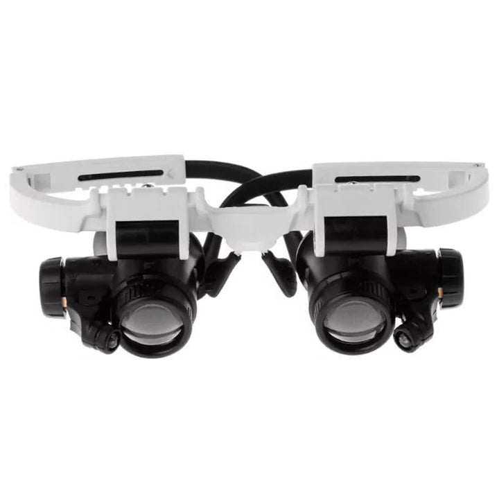 Lupa Okulary LED 8x 15x 23x
