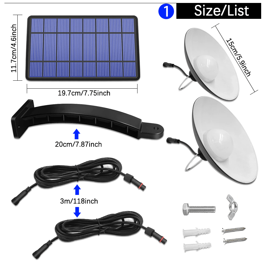 Lampy Solarne do Szop