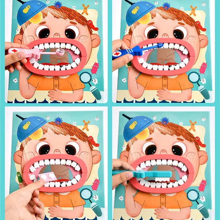 Zestaw do zabawy w dentystę dla dzieci