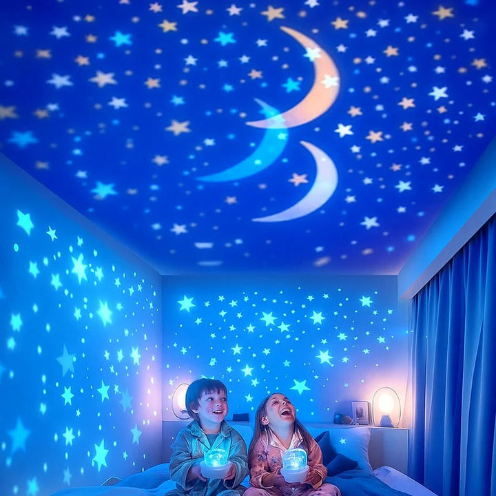 Dziecięca Lampa Nocna i Projektor Oceaniczny