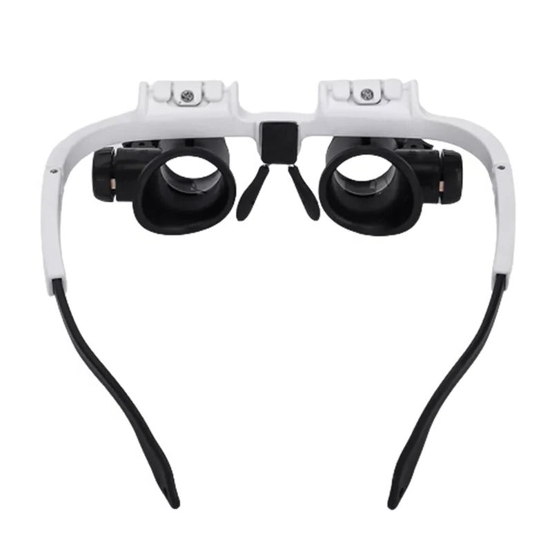 Lupa Okulary LED 8x 15x 23x