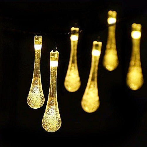 Lampki sznurkowe zasilane energią słoneczną (15.7FT 20LED)
