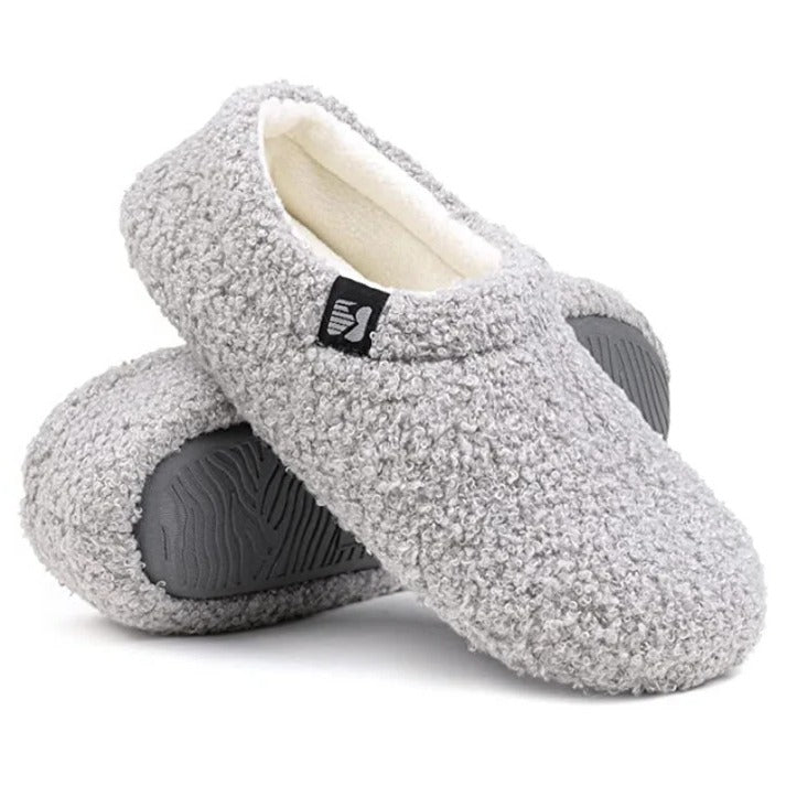 Zamknięte Fleece Kapcie Domowe