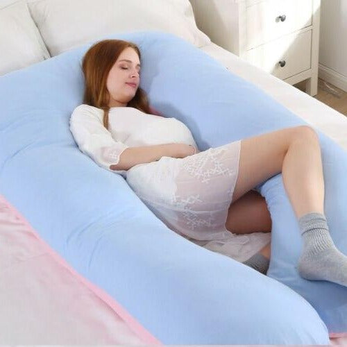 Poduszka Ciała z Pełnym Wsparciem do Spania - Ergonomiczny Design dla Ciąży, Bólu Ramion i Pleców