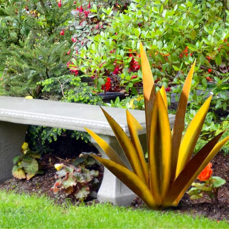 Metalowa Roślina Dekoracyjna Agave Americana