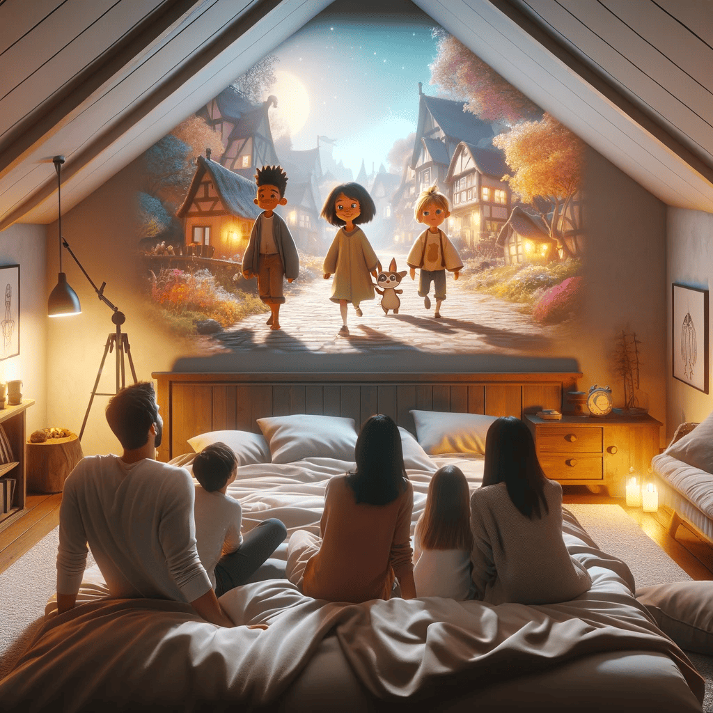 Mini Projektor Filmowy