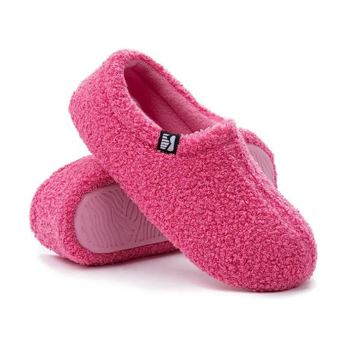 Zamknięte Fleece Kapcie Domowe