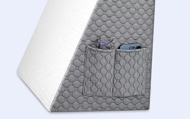 Poduszka Wedge z Pianki Memory Foam w Kształcie Trójkąta do Spania