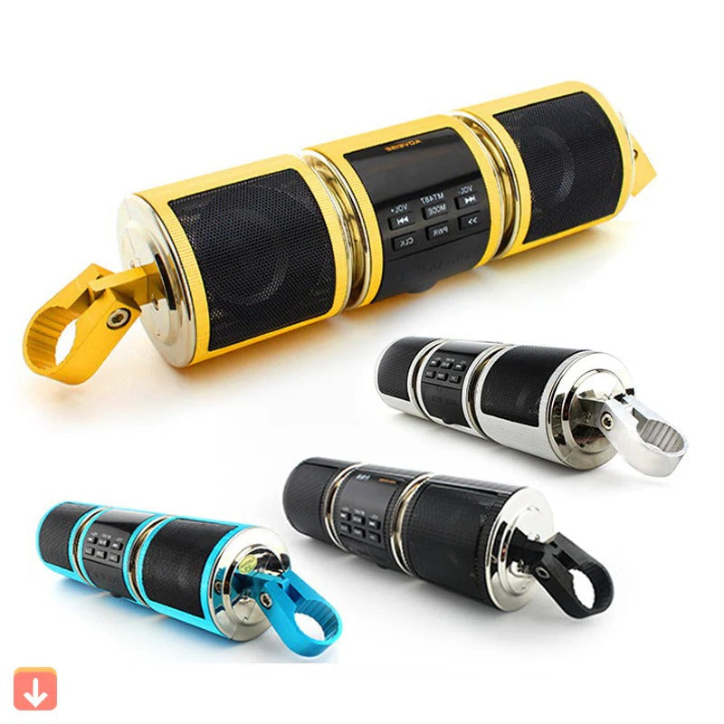 Głośnik Bluetooth do motocykla z radiem FM