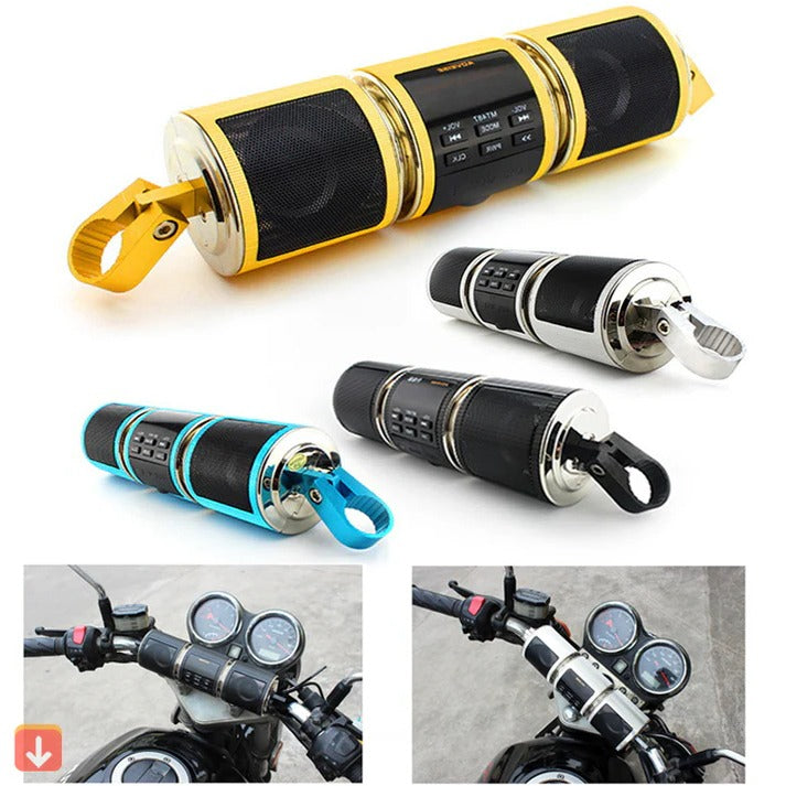 Głośnik Bluetooth do motocykla z radiem FM
