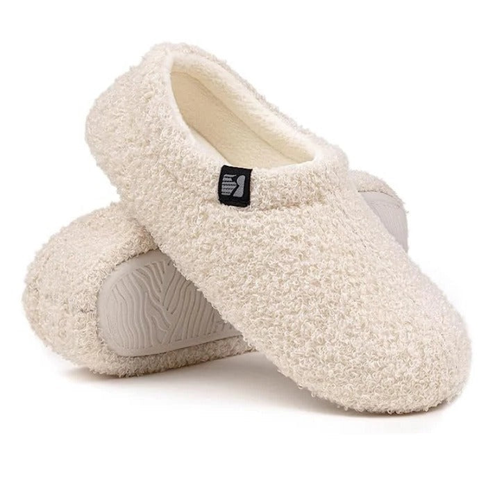 Zamknięte Fleece Kapcie Domowe