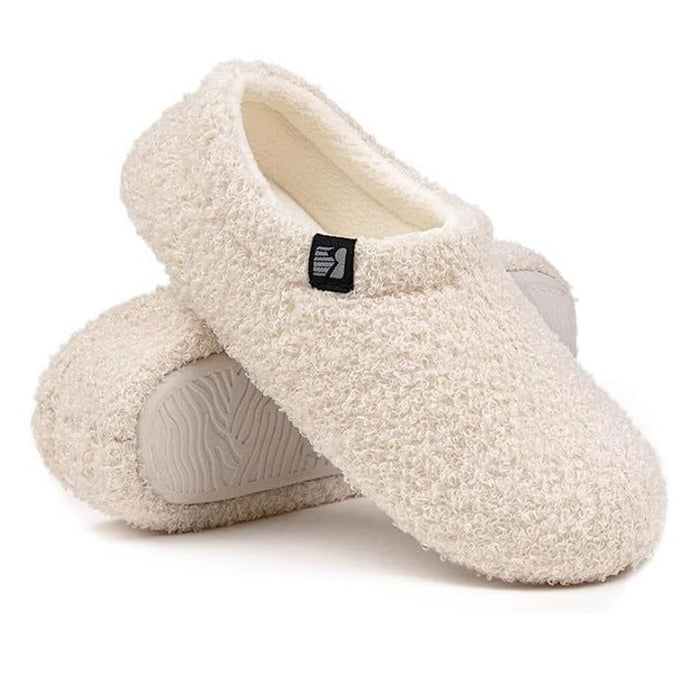 Zamknięte Fleece Kapcie Domowe