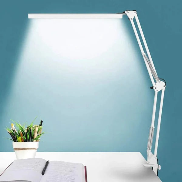Lampka biurkowa LED z zaciskiem