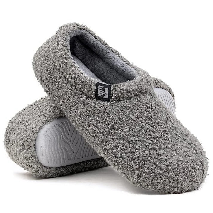 Zamknięte Fleece Kapcie Domowe