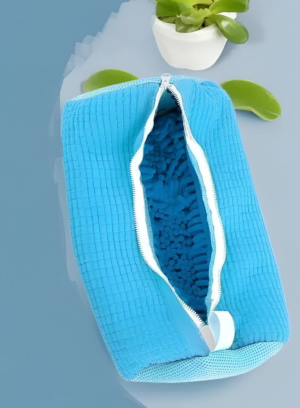 Wielokrotnego Użytku Torba do Prania Butów - Torba na Zamek do Prania w Pralce, Idealny Zestaw do Czyszczenia Sneakersów i Butów Tenisowych dla Błyszczącego Wyglądu