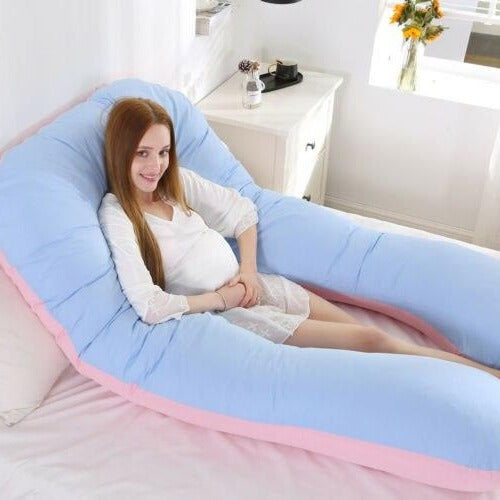Poduszka Ciała z Pełnym Wsparciem do Spania - Ergonomiczny Design dla Ciąży, Bólu Ramion i Pleców