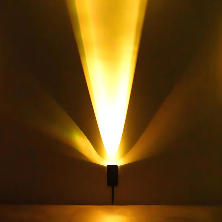 Wodoodporna LED Solarna Lampa Spot Multi-zoom Oświetlenie Krajobrazowe RGB