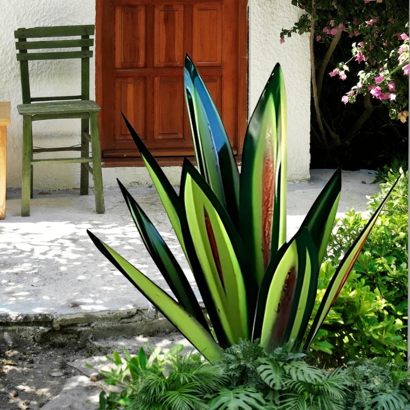 Metalowa Roślina Dekoracyjna Agave Americana