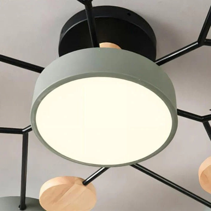 Lampa sufitowa - Gałęziowy design, stylowa i zrównoważona z technologią LED