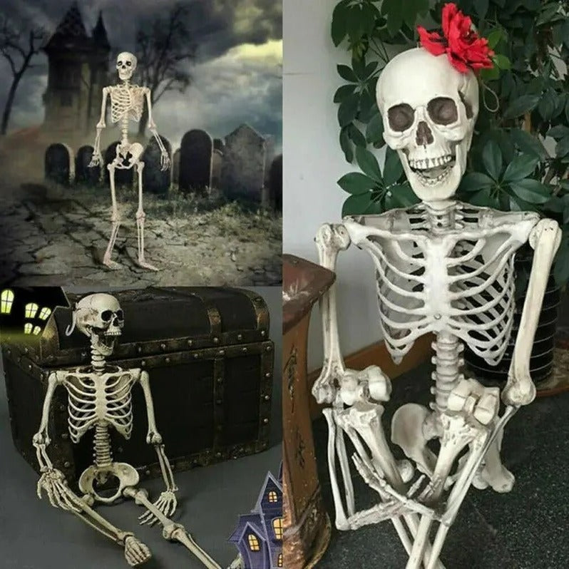 Ruchomy Szkielet - Straszne Dekoracje Halloweenowe