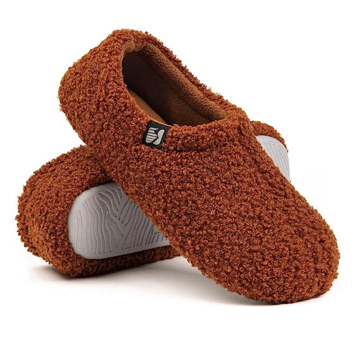 Zamknięte Fleece Kapcie Domowe