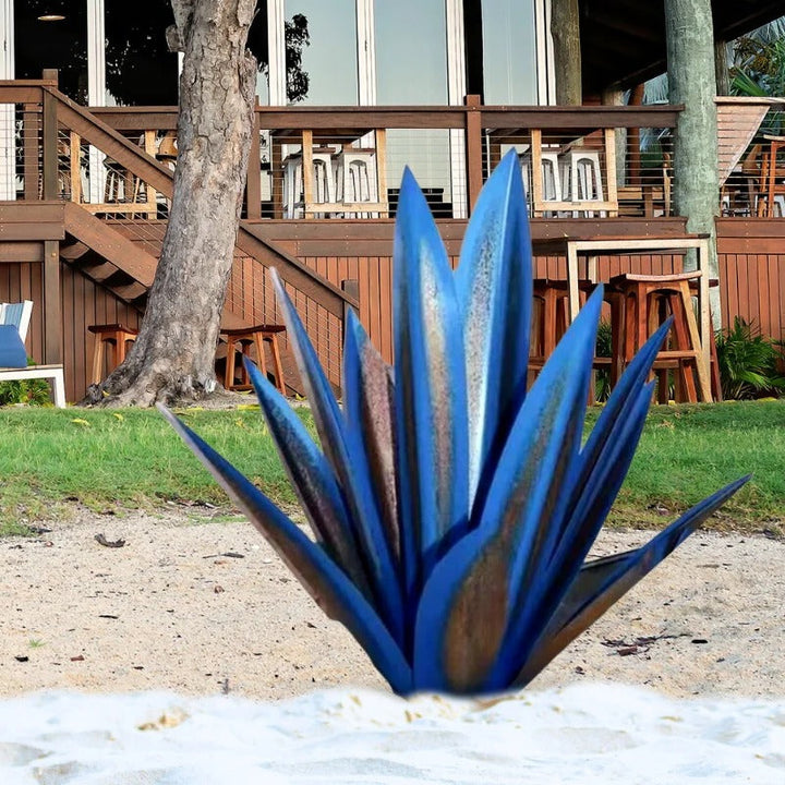 Metalowa Roślina Dekoracyjna Agave Americana