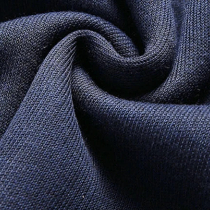 Męski sweter z kołnierzykiem koszulowym