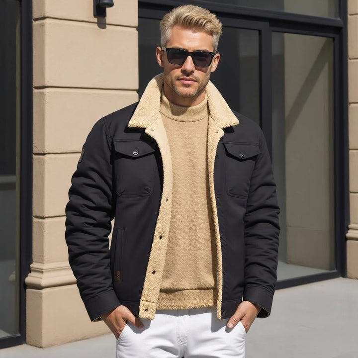 Vintage Bomber Jacket dla Mężczyzn