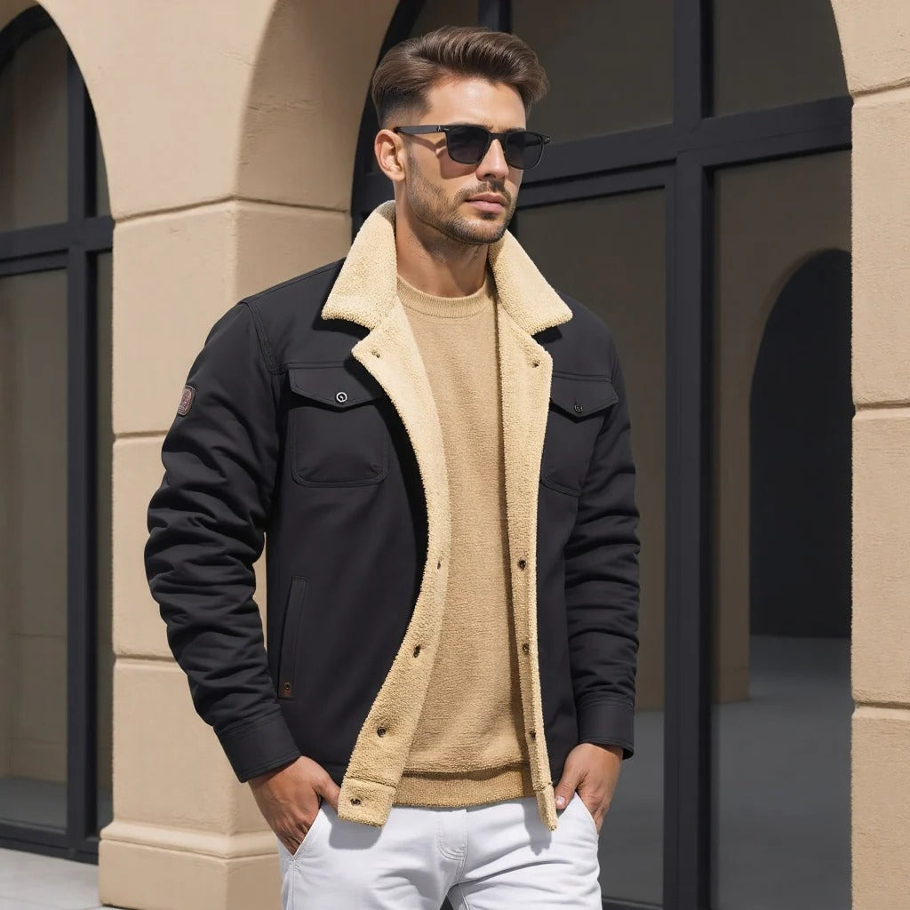 Vintage Bomber Jacket dla Mężczyzn