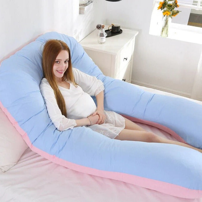 Poduszka Ciała z Pełnym Wsparciem do Spania - Ergonomiczny Design dla Ciąży, Bólu Ramion i Pleców