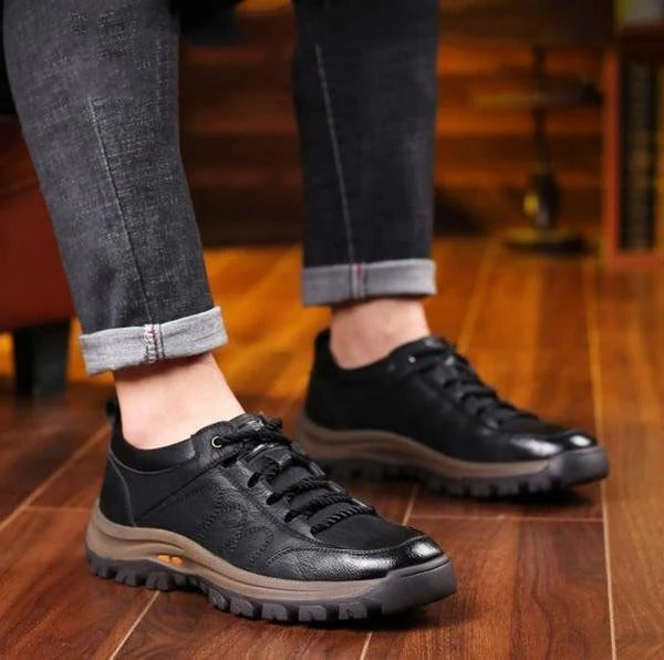 MĘSKIE ORTOPEDYCZNE SKÓRZANE BUTY