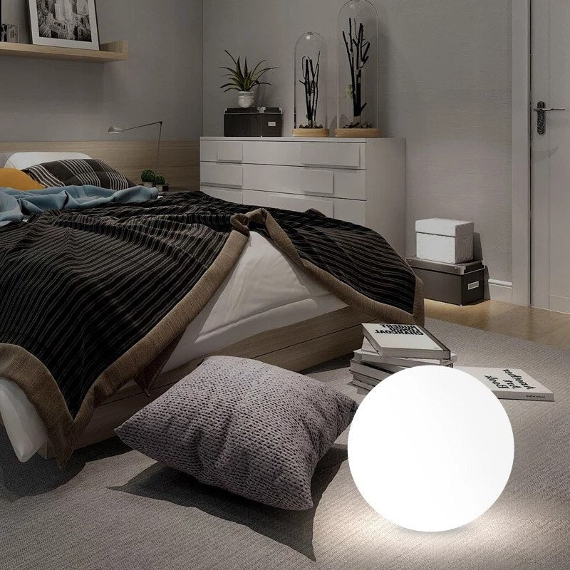 Lampa Globowa na Zewnątrz - Bezprzewodowa, Wodoodporna, Światło LED w 16 Kolorach