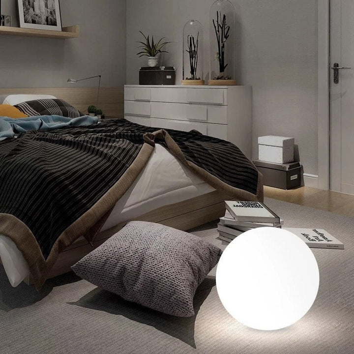 Lampa Globowa na Zewnątrz - Bezprzewodowa, Wodoodporna, Światło LED w 16 Kolorach
