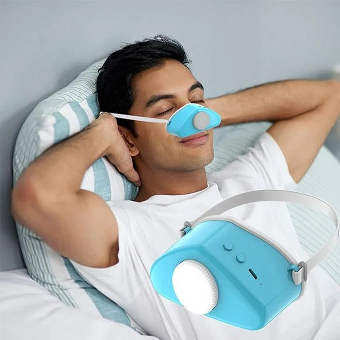 Elektryczny Atomizowany Mikro-CPap - Przenośne Elektryczne Urządzenia Anty-Chrapania Inteligentna Maska Urządzenie Anty-Chrapania